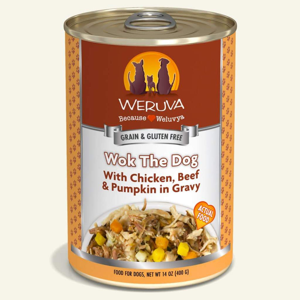 Weruva Wok The Dog with Chicken, Beef & Pumpkin in Gravy Dog Food