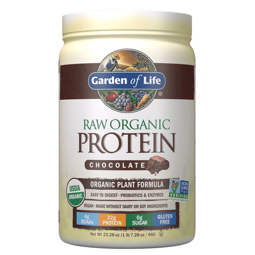 Garden Of Life Raw Organic Protein Powder, 20 Oz Tub
