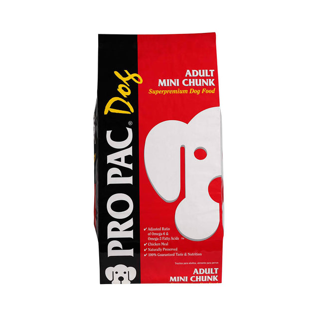 PRO PAC Adult Chunk and Mini Chunk Dry Dog Food