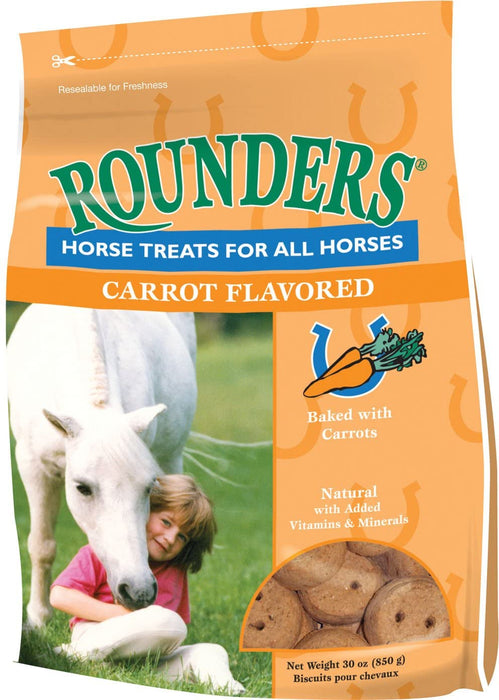 Blue Seal Rounders Carrot Horse Treats 30z