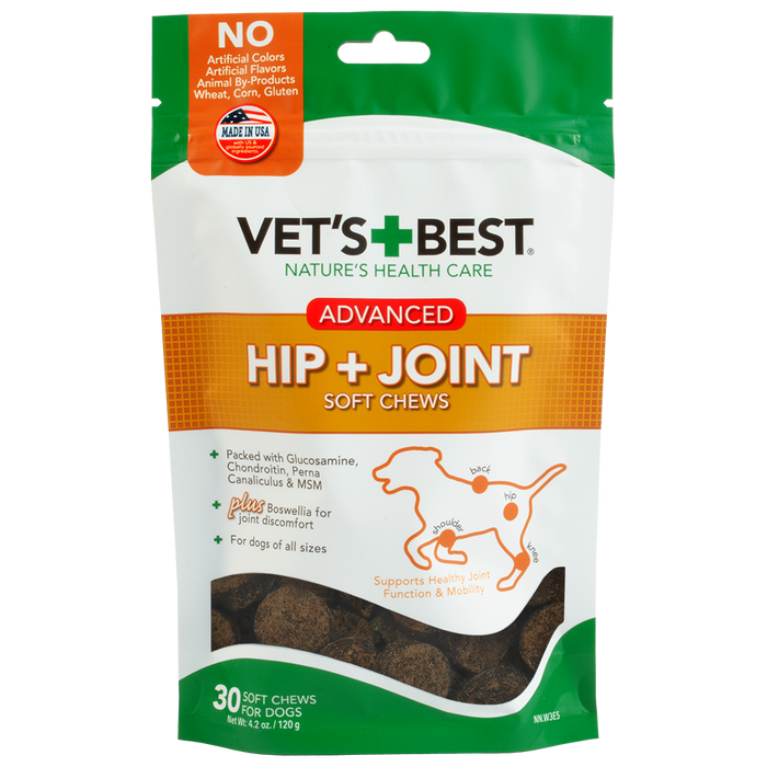 Vet's Best Advanced Hip + Joint Soft Chews
