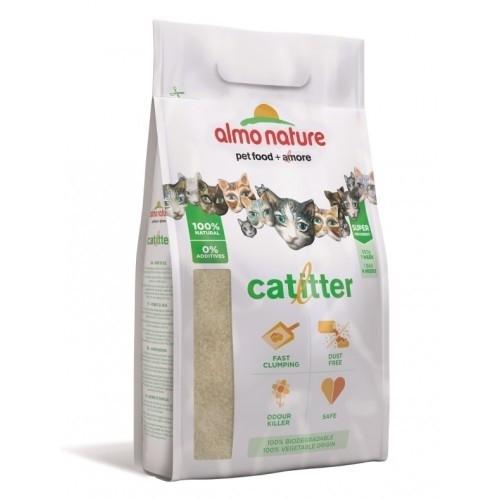 Almo Nature Cat Litter Made From Vegetable Fiber