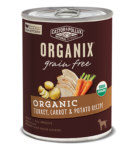Castor and Pollux Organix Turkey Carrot & Potato Canned Dog Food