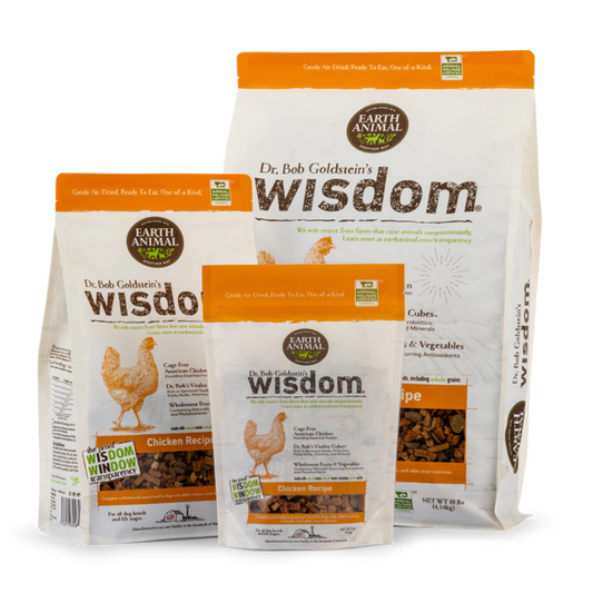 Dr. Bob Goldstein's Wisdom Dog Food - Chicken Recipe