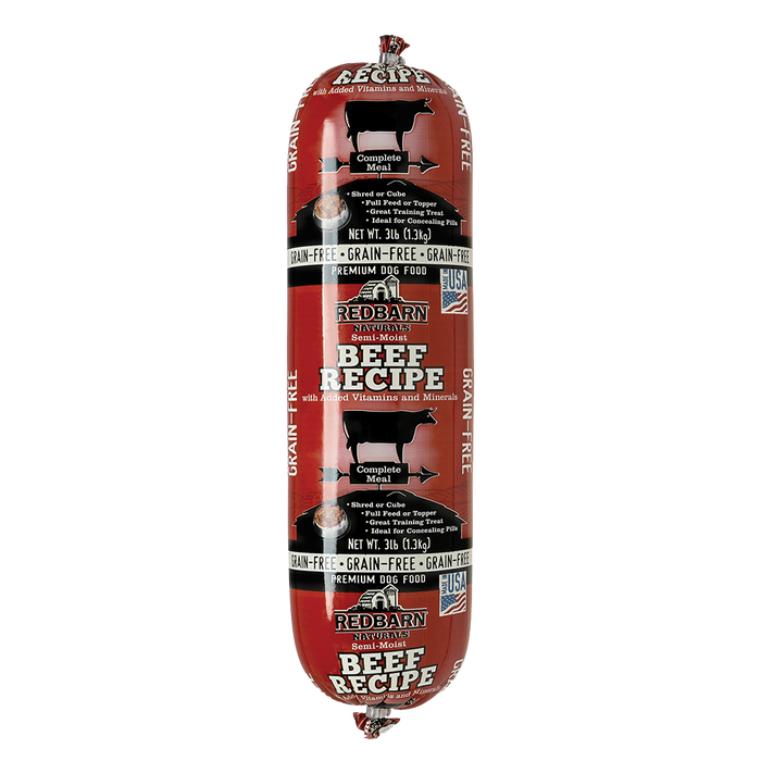 RedBarn Grain Free Beef Roll Dog