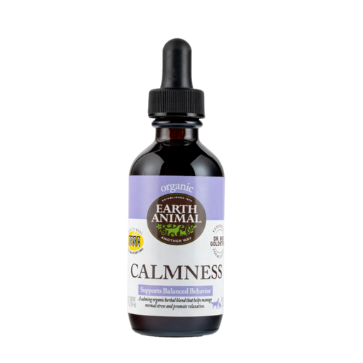 Earth Animal Organic Herbal Calmness Remedy; 2- Oz Dropper Bottle