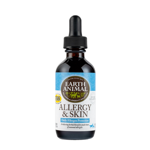 Earth Animal Organic Herbal Allergy And Skin Remedy; 2- Oz Dropper Bottle