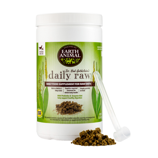 Earth Animal Dr. Bob Goldstein's Daily Raw Nutritional Supplement; 1- Lb Tub