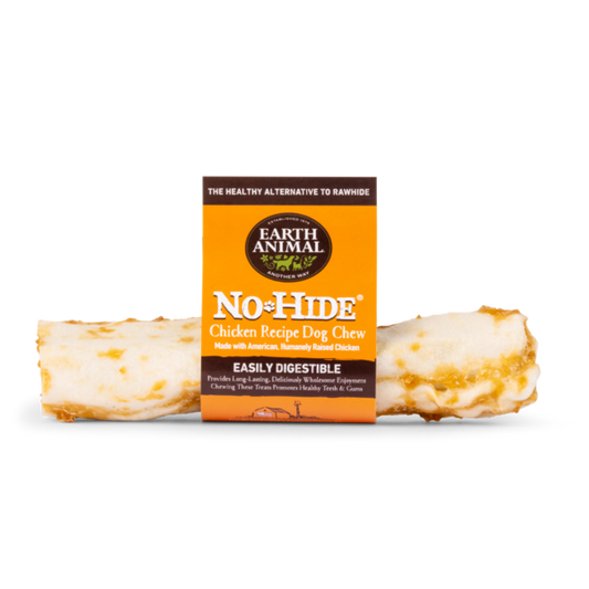 Earth Animal Chicken No-Hide® Wholesome Chews, Single Chew