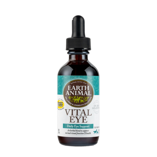 Earth Animal Organic Herbal Vital Eye Remedy; 2- Oz Dropper Bottle