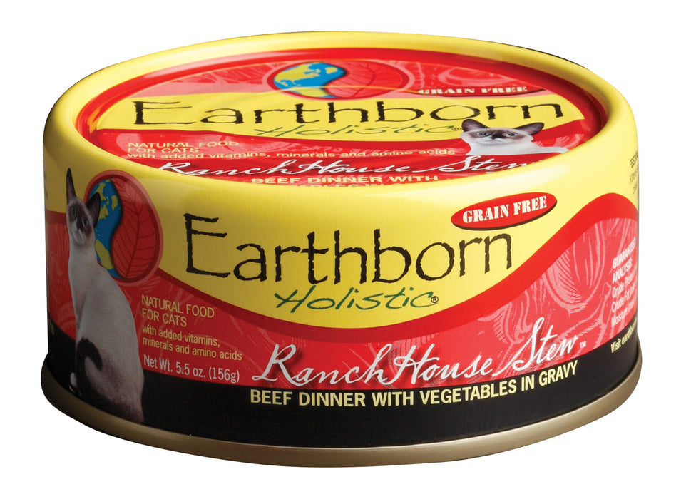 Earthborn Holistic Grain Free RanchHouse Stew Canned Cat Food