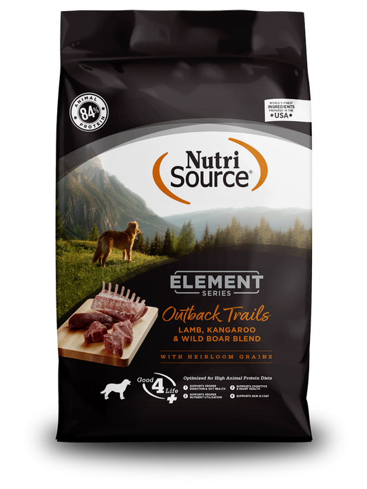 NutriSource Element Series Outback Trails Recipe With Heirloom Grains Dry Dog Food