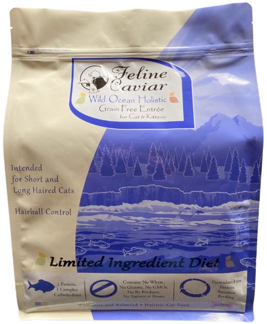 Feline Caviar Wild Ocean Grain Free Entree Dry Cat Food