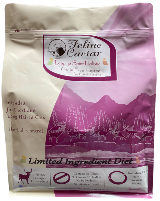 Feline Caviar Leaping Spirit Indoor Grain Free Entrée Dry Cat Food