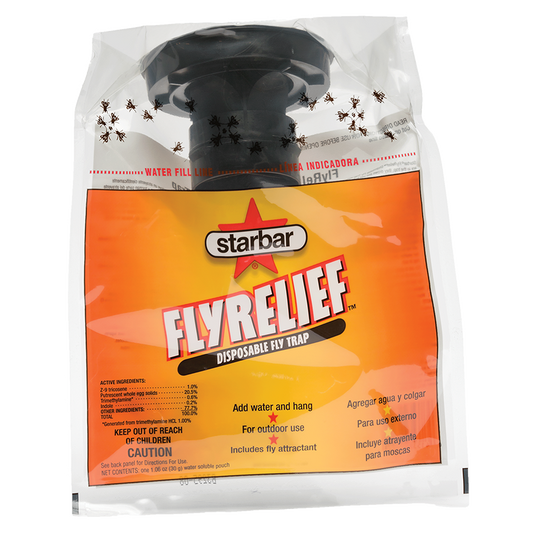Starbar FlyRelief Disposable Fly Trap - 10,000 Fly Capacity