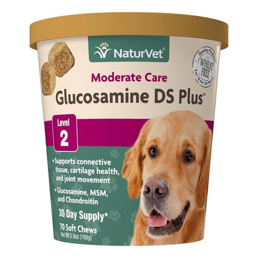 NaturVet Moderate Care Glucosamine DS PlusTM Soft Chews