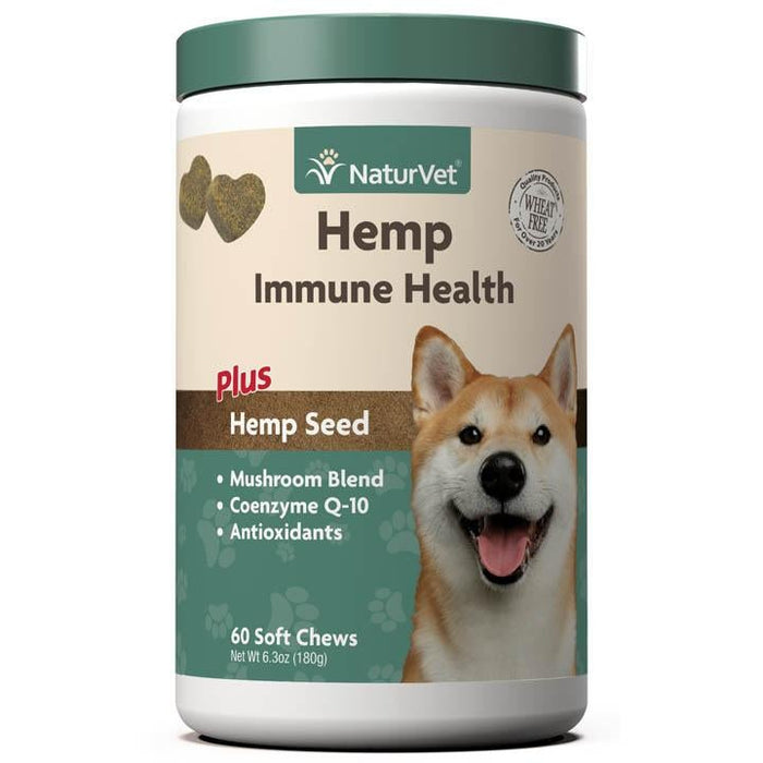 NaturVet Hemp Immune Health Soft Chews