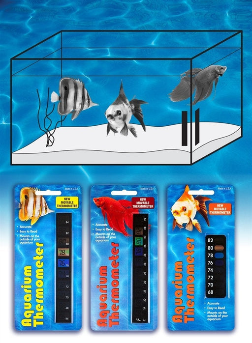 Lcr HallcrestLiquid Crystal Aquarium Thermometer