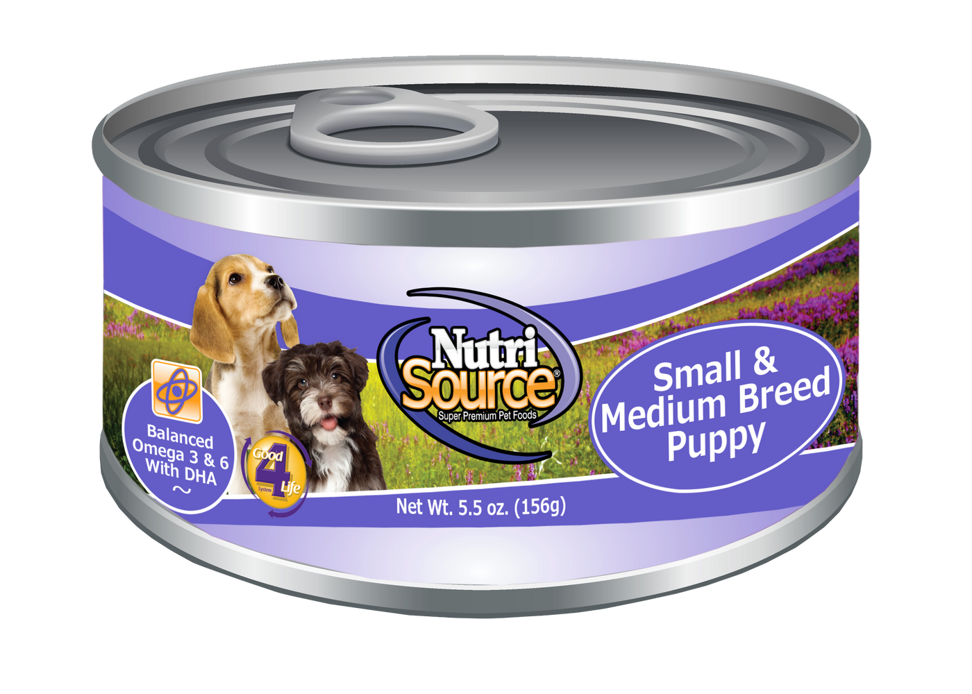 Nutrisource Small & Medium Breed Puppy Chicken and Rice Canned Dog Food 5.5z