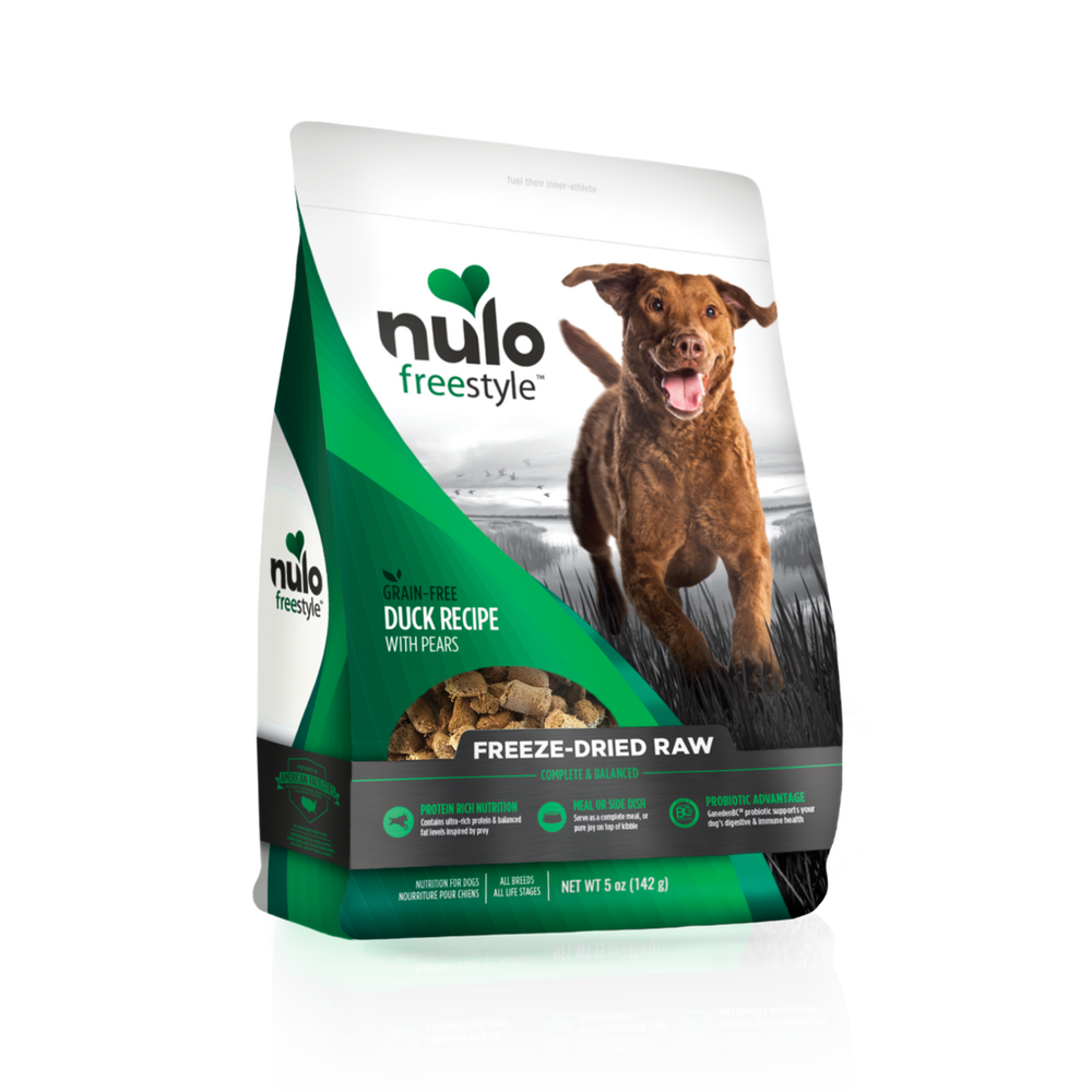 Nulo Freestyle Freeze-Dried Raw Duck with Pears