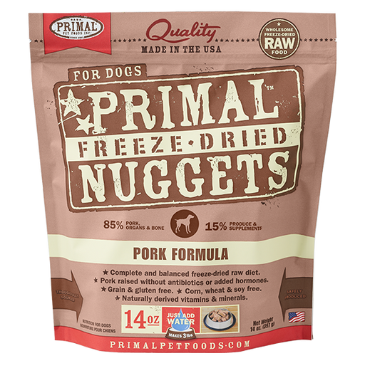 Primal Freeze-Dried Canine Pork Formula