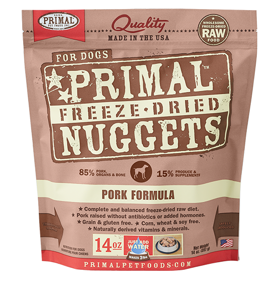 Primal Freeze-Dried Canine Pork Formula