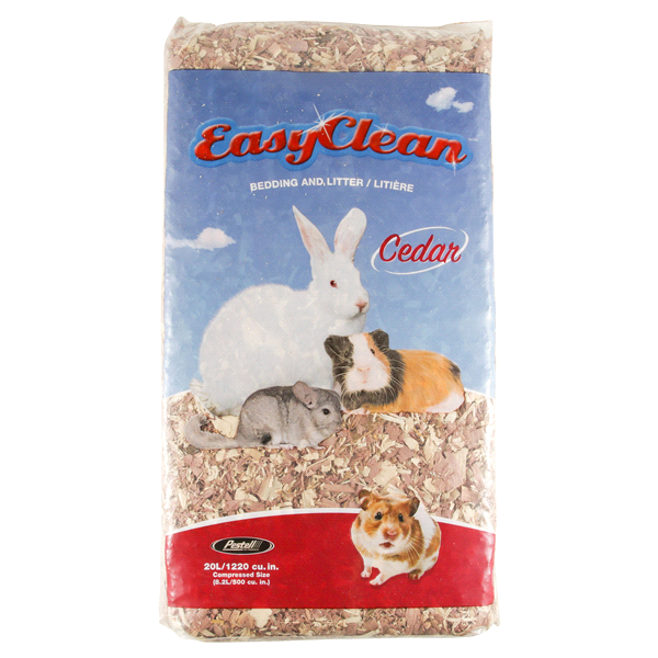 Pestell Pet Products Easy Clean Aromatic Cedar Bedding and Litter