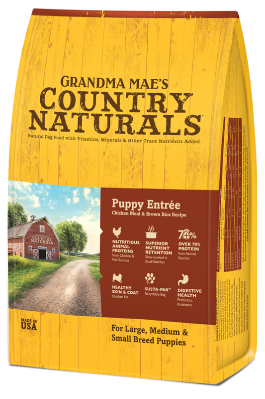 Grandma Mae's Country Naturals Premium All Natural Puppy Dry Dog Food