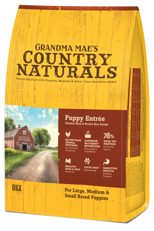 Grandma Mae's Country Naturals Premium All Natural Puppy Dry Dog Food
