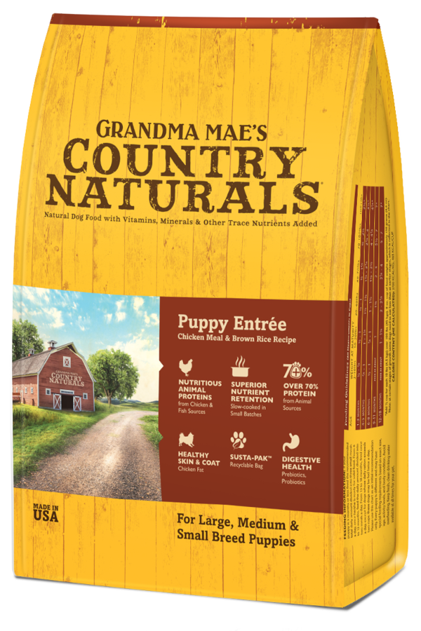 Grandma Mae's Country Naturals Premium All Natural Puppy Dry Dog Food