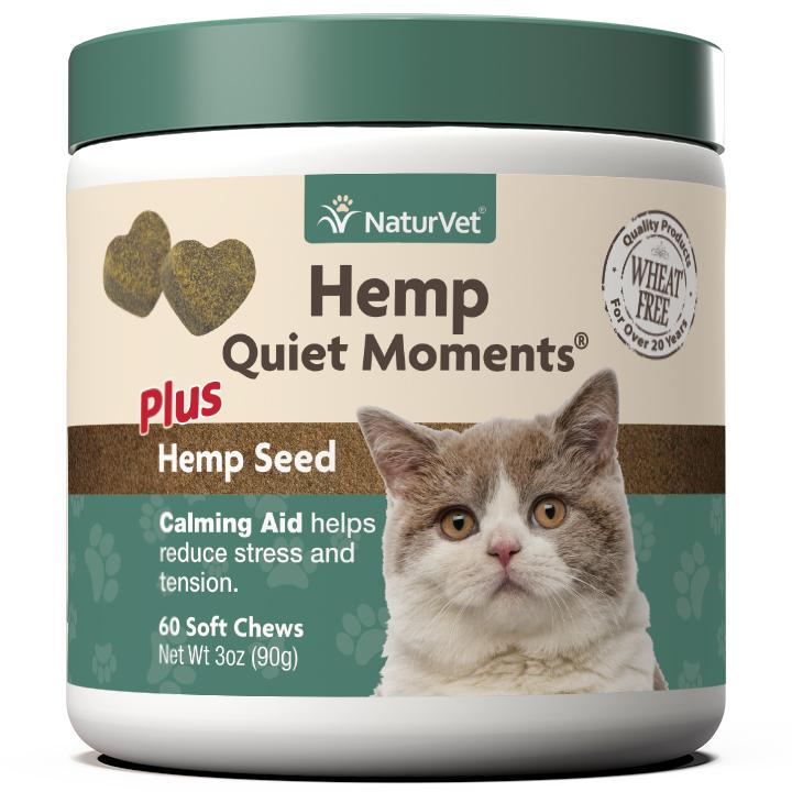 NaturVet Hemp Quiet Moments Cat Soft Chew