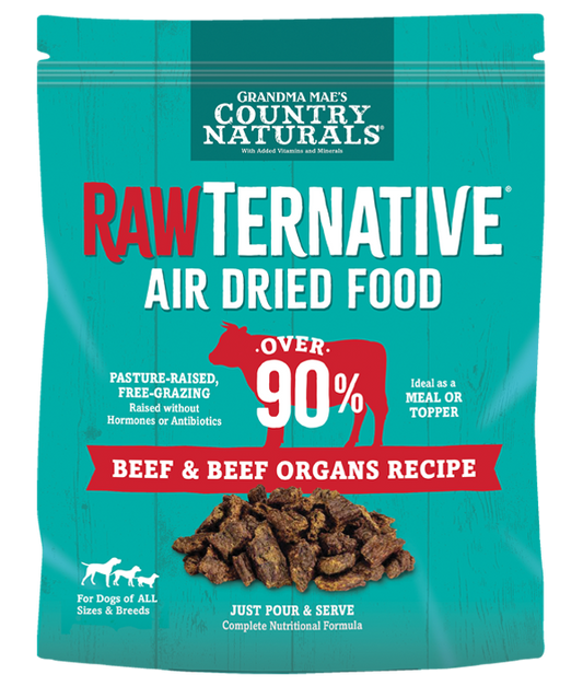 Grandma Mae's Country Naturals RawTernative Beef & Beef Organ Recipe