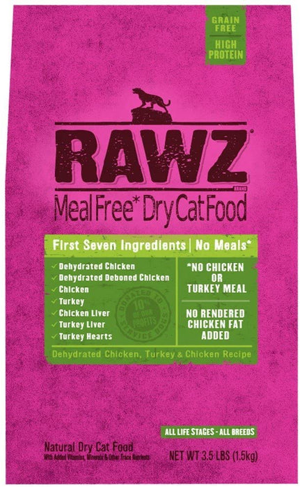 RAWZ Meal Free Dry Cat Food Chicken and Turkey