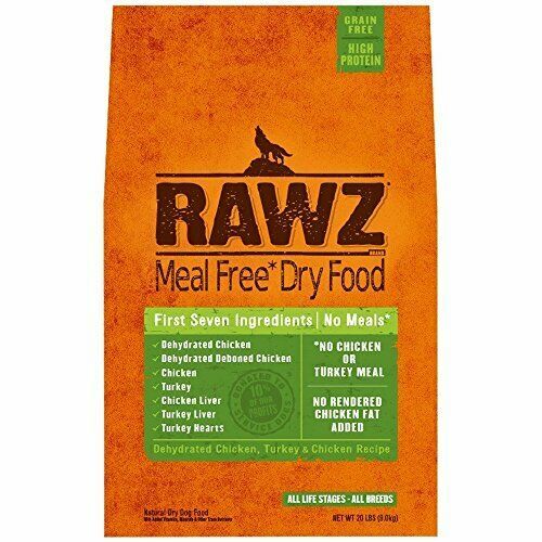 RAWZ Meal Free Dry Dog Food Chicken and Turkey