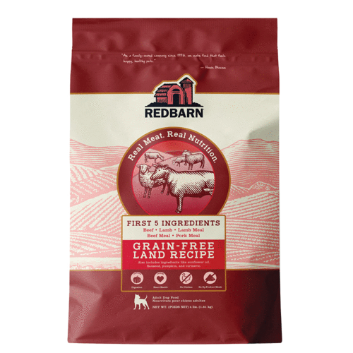 Redbarn Grain-Free Land Recipe Dog Food