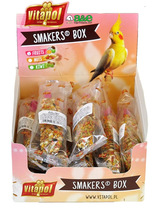 A&E Fruit Smakers for Cockatiels