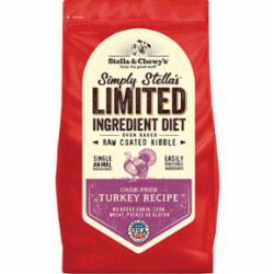 Stella & Chewy's Limited Ingredient Cage-Free Turkey Raw Coated Kibble Grain Free Dog Food