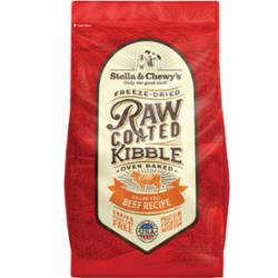 Stella & Chewy's Grass-Fed Beef Raw Coated Kibble Grain Free Dog Food
