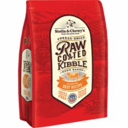 Stella & Chewy's Grass-Fed Beef Raw Coated Kibble Grain Free Dog Food