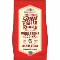Stella & Chewy's Salmon Recipe with Pumpkin and Quinoa Raw Coated Kibble Wholesome Grains Dog Food