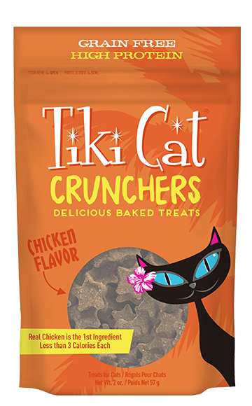 Tiki Cat Crunchers Chicken Treat