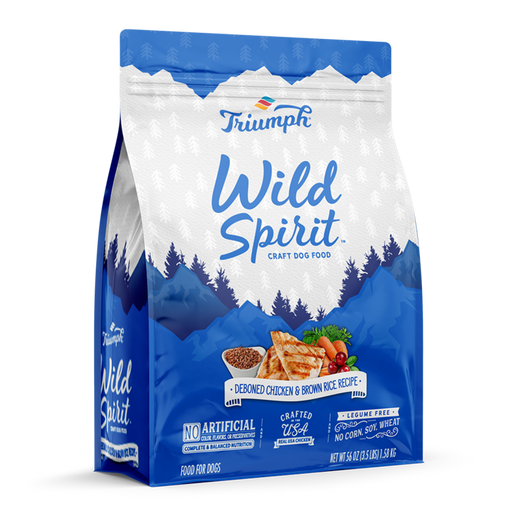 Triumph Wild Spirit Chicken & Brown Rice Recipe Craft Dry Dog Food