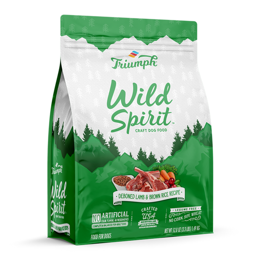 Triumph Wild Spirit Lamb & Brown Rice Recipe Craft Dry Dog Food