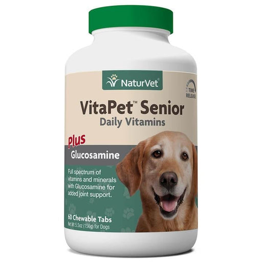 NaturVet VitaPetTM Senior Daily Vitamins Chewable Tablets