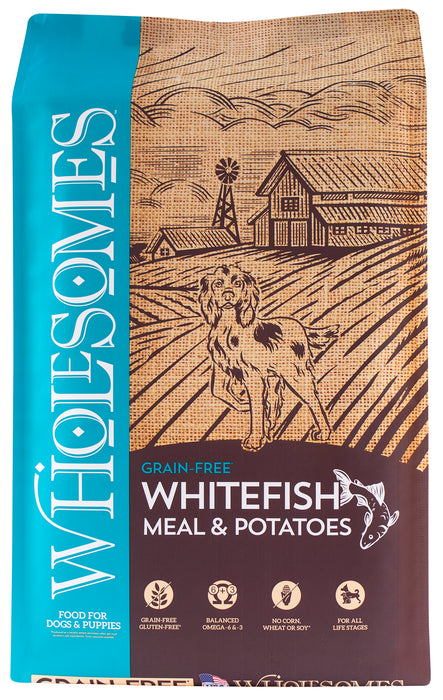 SPORTMiX Wholesomes Grain Free Whitefish Meal & Potato Recipe Dry Dog Food