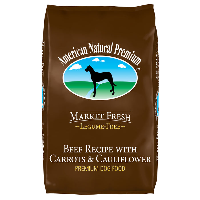 American Natural Premium Market Fresh Beef Recipe with Carrots & Cauliflower Dry Dog Food