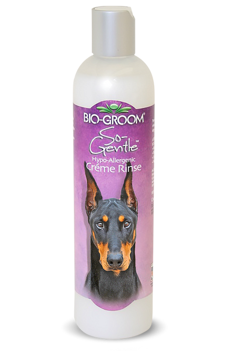 Bio Groom So Gentle Hypoallergenic Creme Rinse Conditioner 12- Oz Bottle