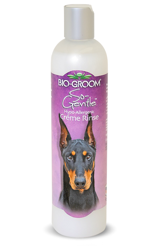 Bio Groom So Gentle Hypoallergenic Creme Rinse Conditioner 12- Oz Bottle
