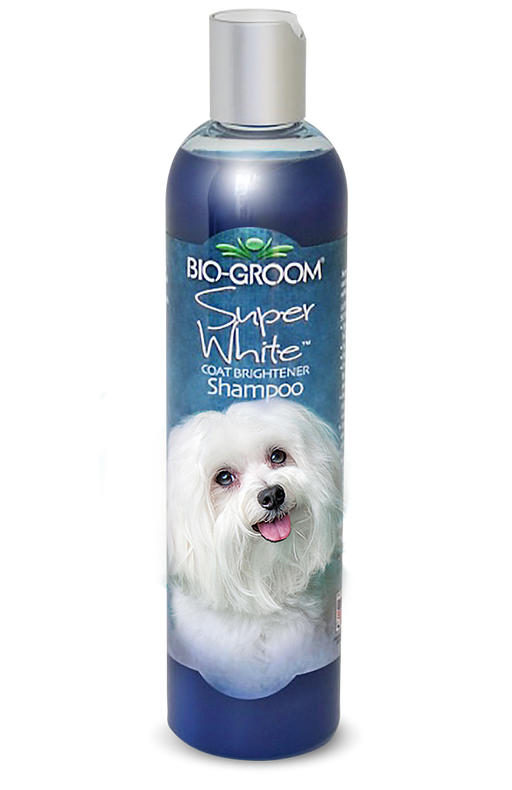 Bio Groom Super White Coat Brightener Shampoo, 12- Oz Bottle