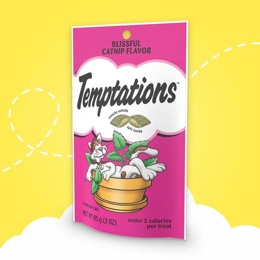 Temptations Treats Blissful Catnip Flavor